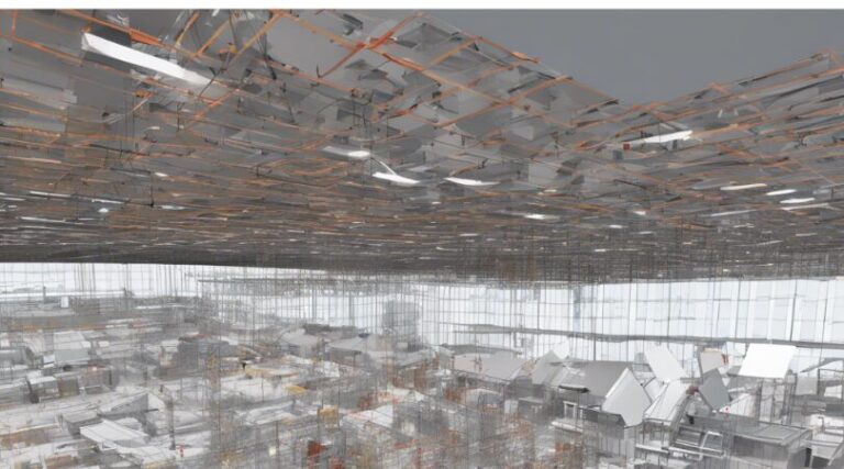 BIM Coordination and MEP Clash Resolution in a 3D model